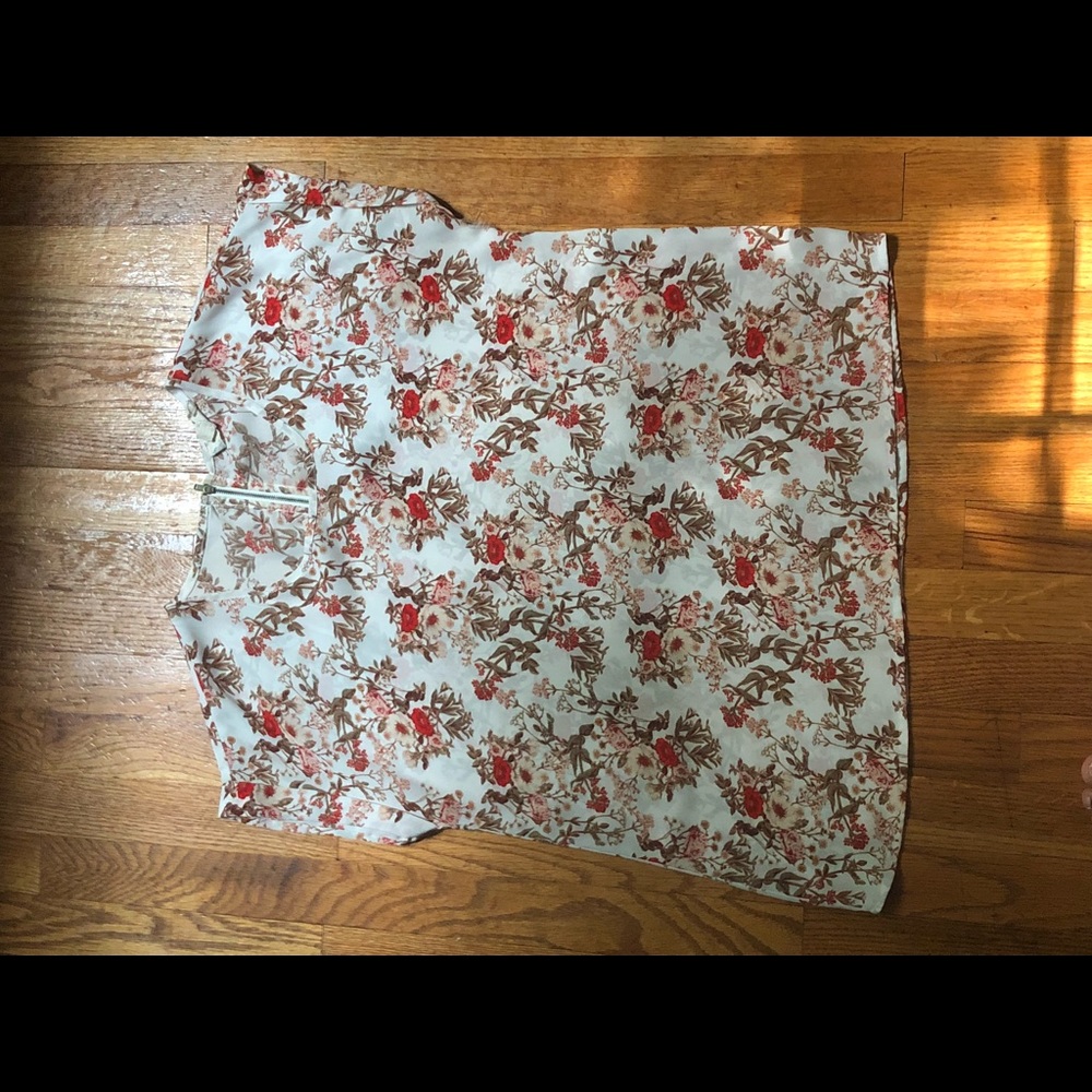 Hippie Rose floral blouse.